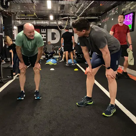 Training at The Den: strength