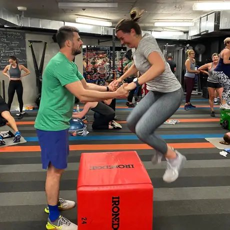 Training at The Den: coaching